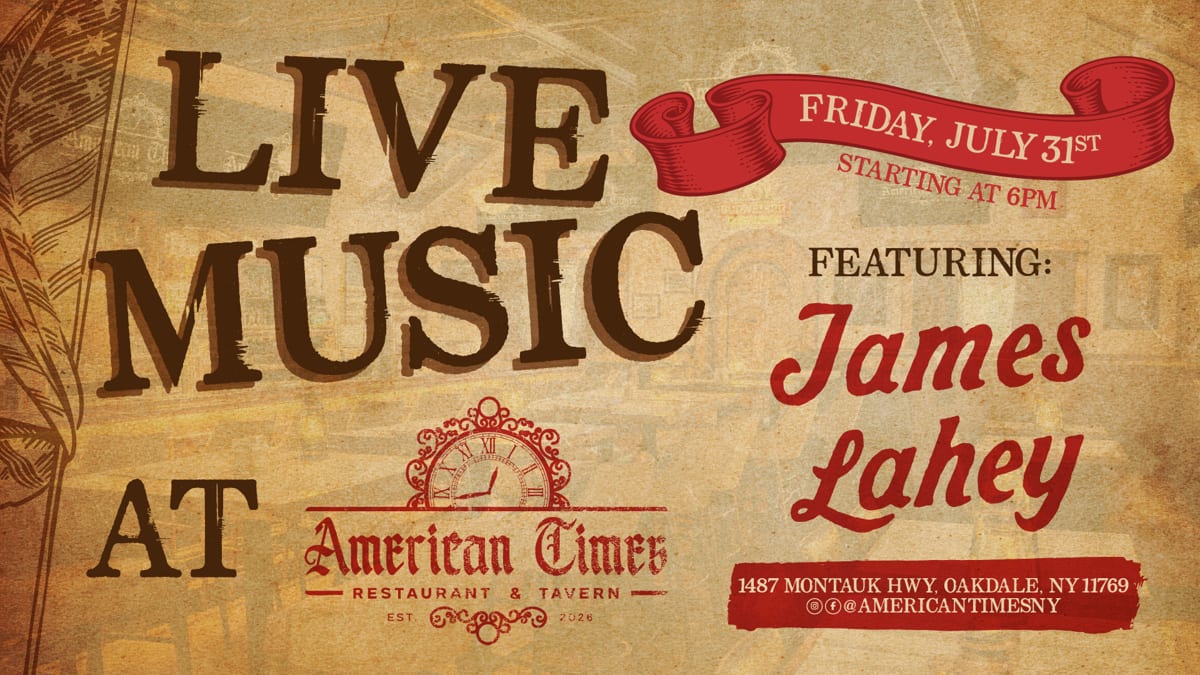 Live Music - James Lahey